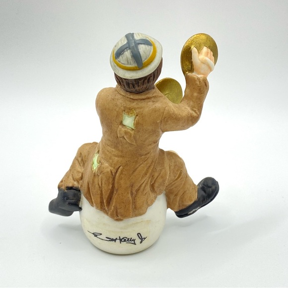 Clown Figurine FLAMBRO Emmett Kelly Jr. Collectibles Vintage Porcelain Marked - Picture 5 of 9
